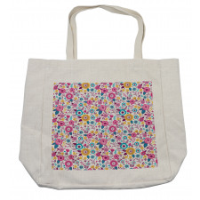 Flowers as Colorful Shopping Bag