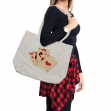 Gambler Queen Shopping Bag