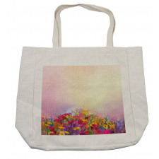 Pastel Ombre Meadow Shopping Bag