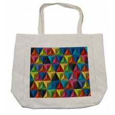 Pyramid Forms Modern Shopping Bag