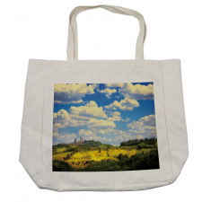 Historic Village Scenery Shopping Bag