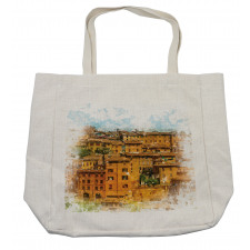 Historic Italian Town Shopping Bag