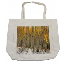 Aspen Tree Woods Scenery Shopping Bag