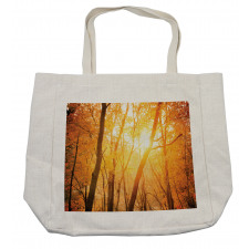 Autumn Forest Branches Shopping Bag