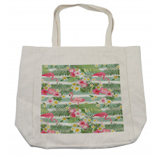 Exotic Hawaiian Leaf Shopping Bag