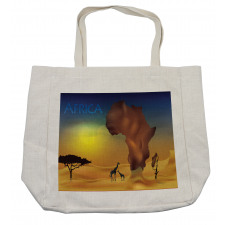 Tropical Wild Animal Shopping Bag