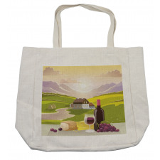 French Countryside Scene Shopping Bag