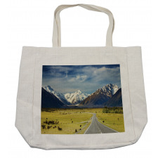 Snowy Mountains Alps Shopping Bag