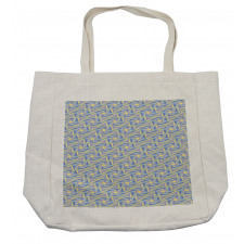 Pastel Contemporary Shapes Shopping Bag