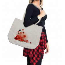 Cartoon Poppy Fresh Art Shopping Bag