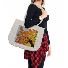 Maple Leaves Fall Autumn Shopping Bag