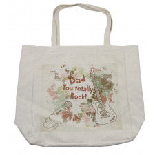 Dad You Totally Rock Shopping Bag