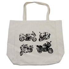 Motorbikes Shopping Bag