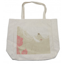 Flowers Romance Bridal Shopping Bag