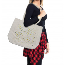 Raindrops Glimmer Shopping Bag