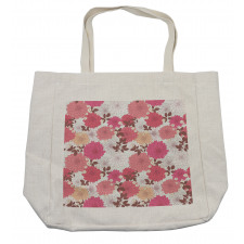 Bloom Bouquet Romance Shopping Bag