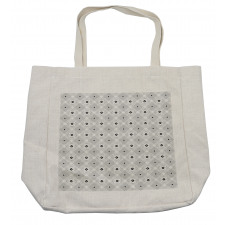 Modern Squares Shopping Bag