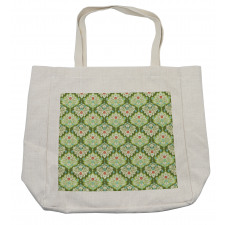 Baroque Floral Shopping Bag