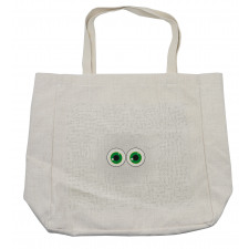 Eye Form Digital Picture Shopping Bag