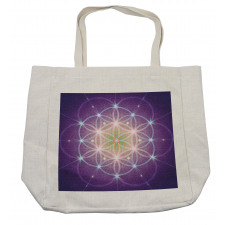 Sign of Cosmos Folk Shopping Bag