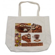 Sweets and Coffee Beans Shopping Bag