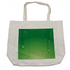 Abstract Art Water Drops Shopping Bag