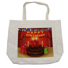 Birthday Party Cake Shopping Bag