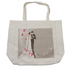 Ceremony Bride Groom Shopping Bag