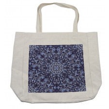 Chinese Style Floral Shopping Bag