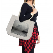 Calm Water and Twilight Sky Shopping Bag