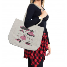 Cartoon Style Shopping Bag