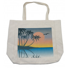 Tropical Island Exotic Shopping Bag