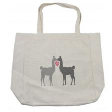 2 Animals in Love Shopping Bag