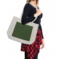 Love Pattern Shopping Bag