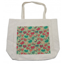 Colorful Love Cheers Shopping Bag