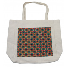 Geometric Shapes Shopping Bag