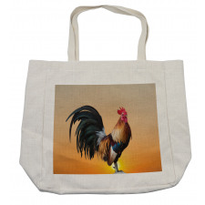 Farm Animal Sunrise Shopping Bag