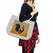 Farm Animal Sunrise Shopping Bag