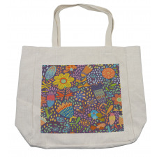 Flowers and Birds Shopping Bag