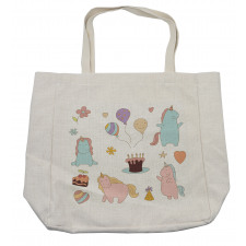 Birthday Animals Shopping Bag