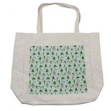 Spring Woodland Shopping Bag