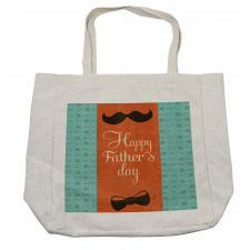 Mustache Bowtie Shopping Bag