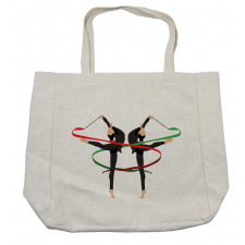 Olympic Sports Theme Shopping Bag