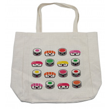 Kawaii Style Sushi Shopping Bag