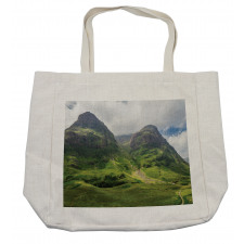 Glencoe Highlands Clouds Shopping Bag