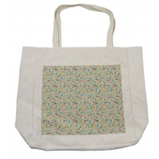 Scattered Scissor Shopping Bag