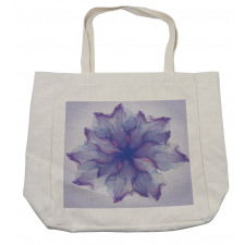 Blossoming Petals Pattern Shopping Bag