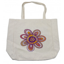 7 Petal Lonely Flower Shopping Bag