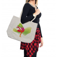 Colorful Sporty Theme Shopping Bag