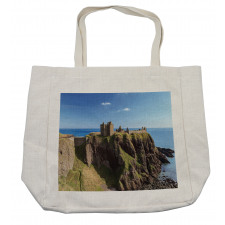 Dunnottar Castle Blue Sky Shopping Bag